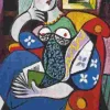 Puzzle Pablo Picasso: Mulher com um livro