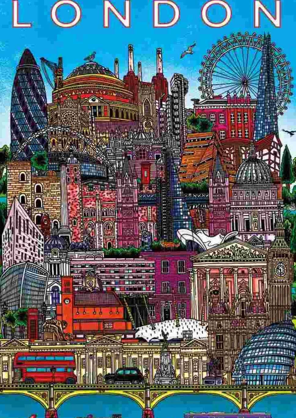 Puzzle Paisagem urbana de Londres