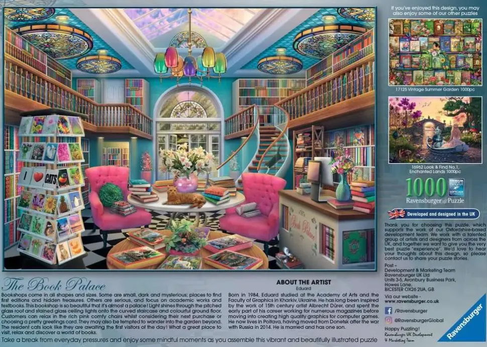 Puzzle Palácio dos Livros