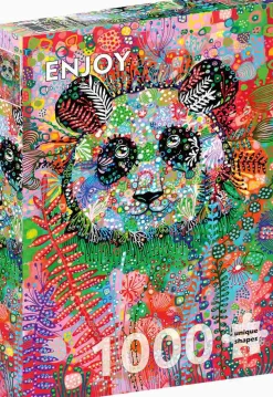 Puzzle Panda enigmático
