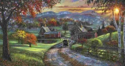 Puzzle Panorama da Fazenda Sleepy Hollow