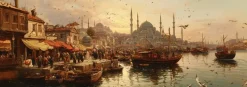 Puzzle Panorama da velha Istambul