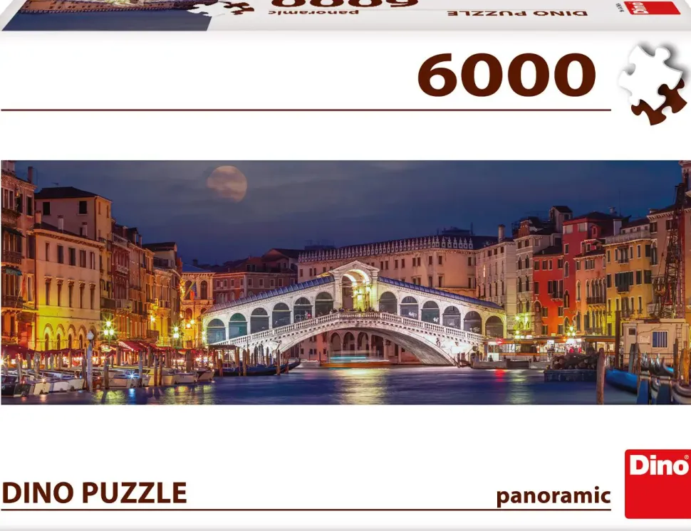 Puzzle Panoráma Most Rialto, Itália