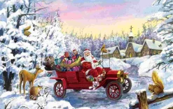 Puzzle Papai Noel Totalmente Moderno