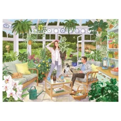 Puzzle Paraíso das plantas domésticas