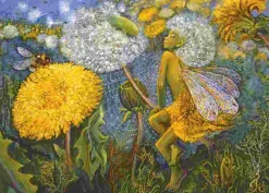 Puzzle Parede: Fada Dente-de-Leão