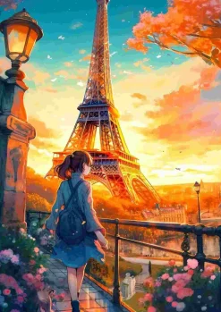 Puzzle Parisian Wanderlust