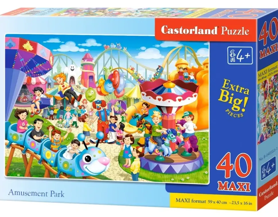 Puzzle Parque de diversões 40 maxi