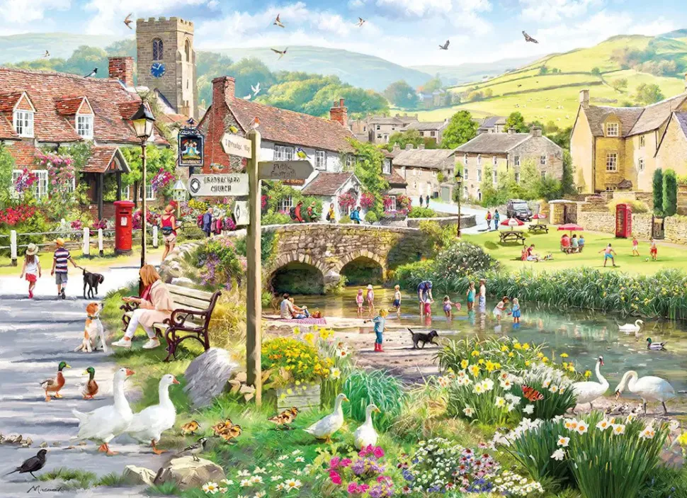 Puzzle Patos de poça e remo