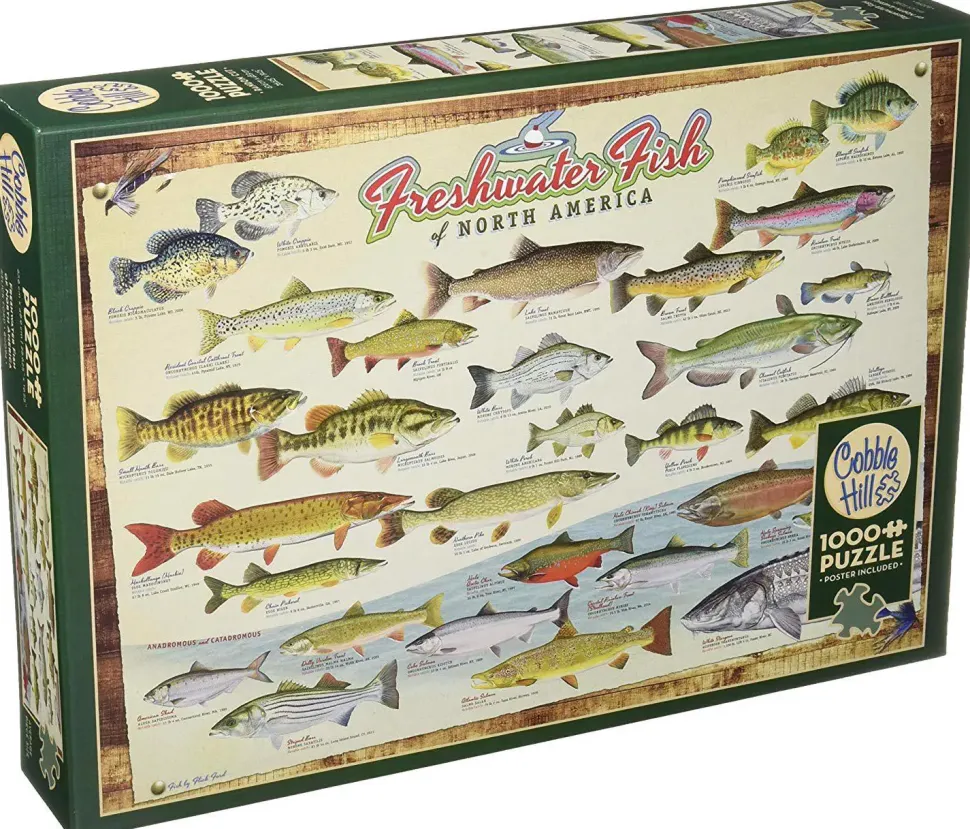 Puzzle Peixes de água doce da América do Norte
