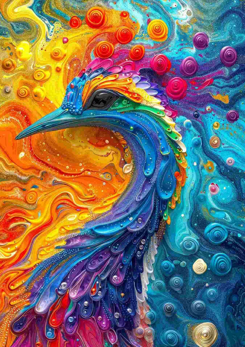 Puzzle Penas de mármore