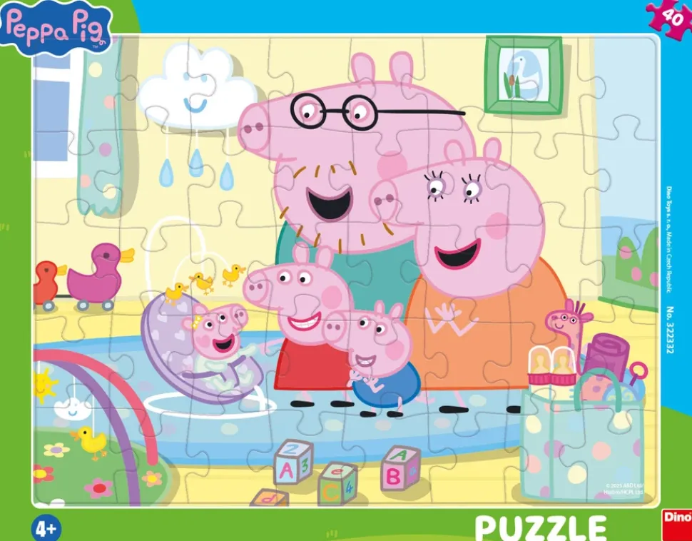 Puzzle Peppa Pig: Irmãos