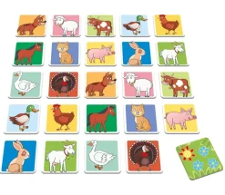 Puzzle Pexeso: Casa zvieratká