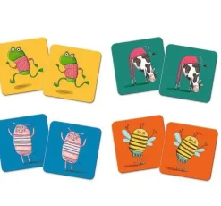 Puzzle Pexeso Maxi: Animais em movimento