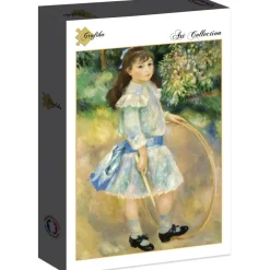 Puzzle Pierre Auguste Renoir: Garota com um aro