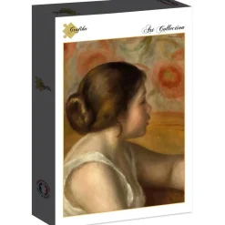 Puzzle Pierre Auguste Renoir: cabeça de uma jovem, 1890