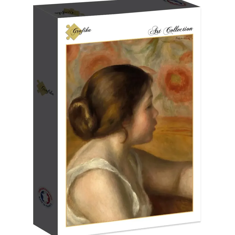 Puzzle Pierre Auguste Renoir: cabeça de uma jovem, 1890
