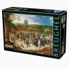 Puzzle Pieter Bruegel: a procissão de casamento