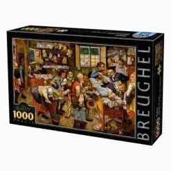 Puzzle Pieter Bruegel: O pagamento dos dízimos