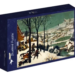 Puzzle Pieter Bruegel, o Velho - Caçadores na Neve