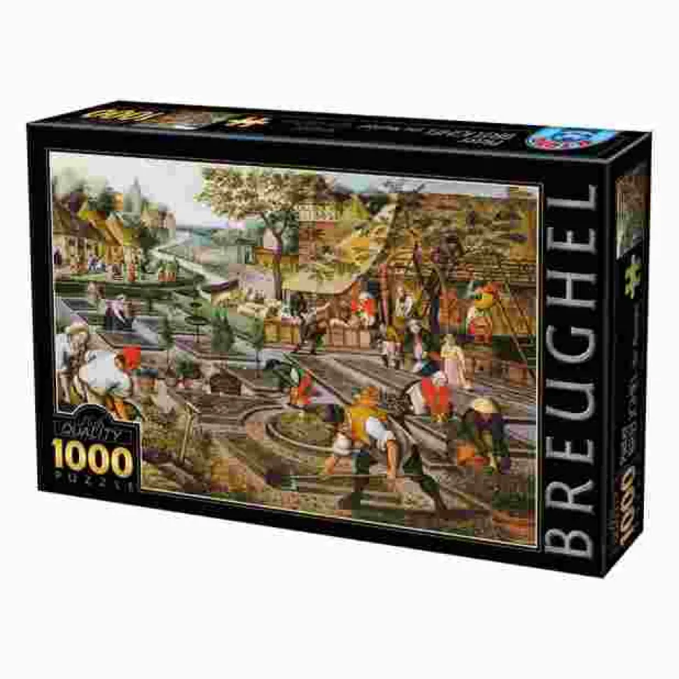 Puzzle Pieter Bruegel: Primavera