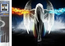 Puzzle Pintura Diamant: Anjo Caído 30x40cm