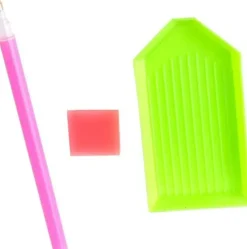 Puzzle Pintura Diamant: Coruja Sábia 30x40cm