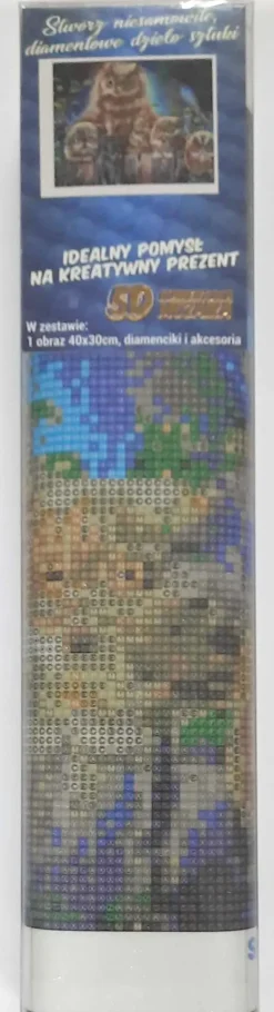 Puzzle Pintura Diamant: Guardas Florestais 30x40cm