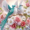 Puzzle Pintura Diamant: Pássaros num ramo 30x40cm