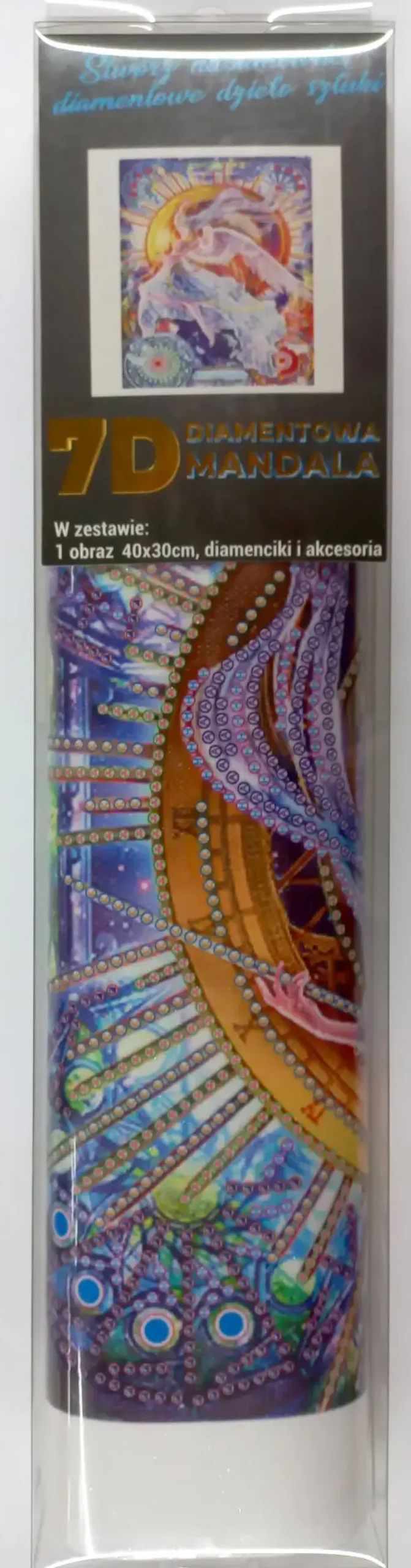 Puzzle Pintura diamante: Fada 30x40cm 7D