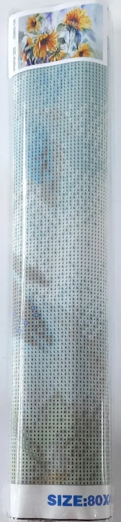 Puzzle Pintura diamante: Girassol 80x40cm