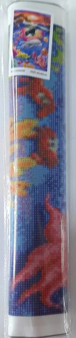 Puzzle Pintura diamante: Mundo subaquático 80x40cm