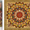 Puzzle Pintura diamante: Mandala dourada 30x30cm 7D
