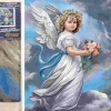 Puzzle Pintura diamante: Querubim 30x40cm