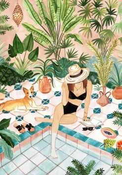 Puzzle Piscina Marroquina