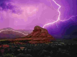 Puzzle Poder da Natureza: Tempestade Rosa