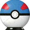 Puzzle Pokemon puzzleball 3D modrá