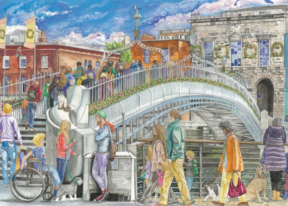 Puzzle Ponte Hapenny