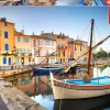 Puzzle Porto em Martigues, Provença