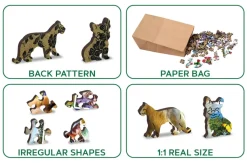 Puzzle Postais de animais