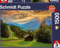 Puzzle Pôr do sol em Wamberg