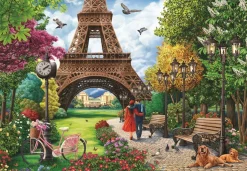 Puzzle primavera em Paris