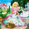 Puzzle Princesa com cisne