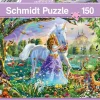 Puzzle Princesa com unicórnio