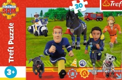 Puzzle Pronto para ajudar o bombeiro Sam 30 dielikov