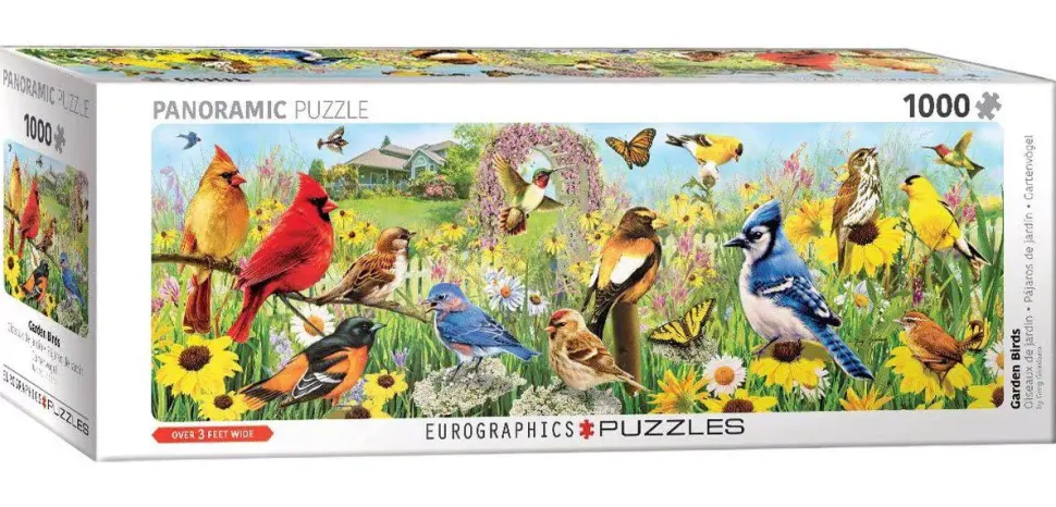 Puzzle Pássaros do jardim