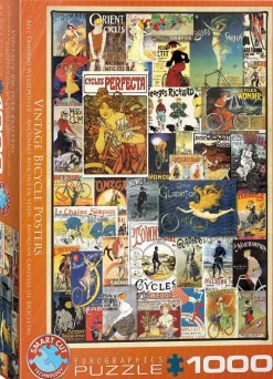 Puzzle Pôsteres de bicicleta antigos