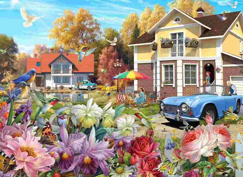 Puzzle Pátio ensolarado