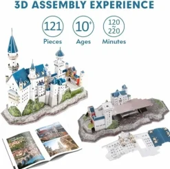 Puzzle Puzzle 3D National Geographic: Neuschwanstein