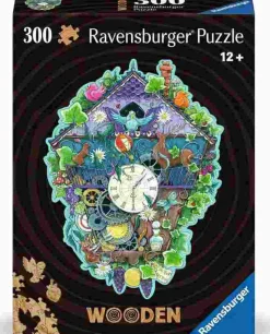 Puzzle Puzzle de contornos em madeira: Relógio de cuco